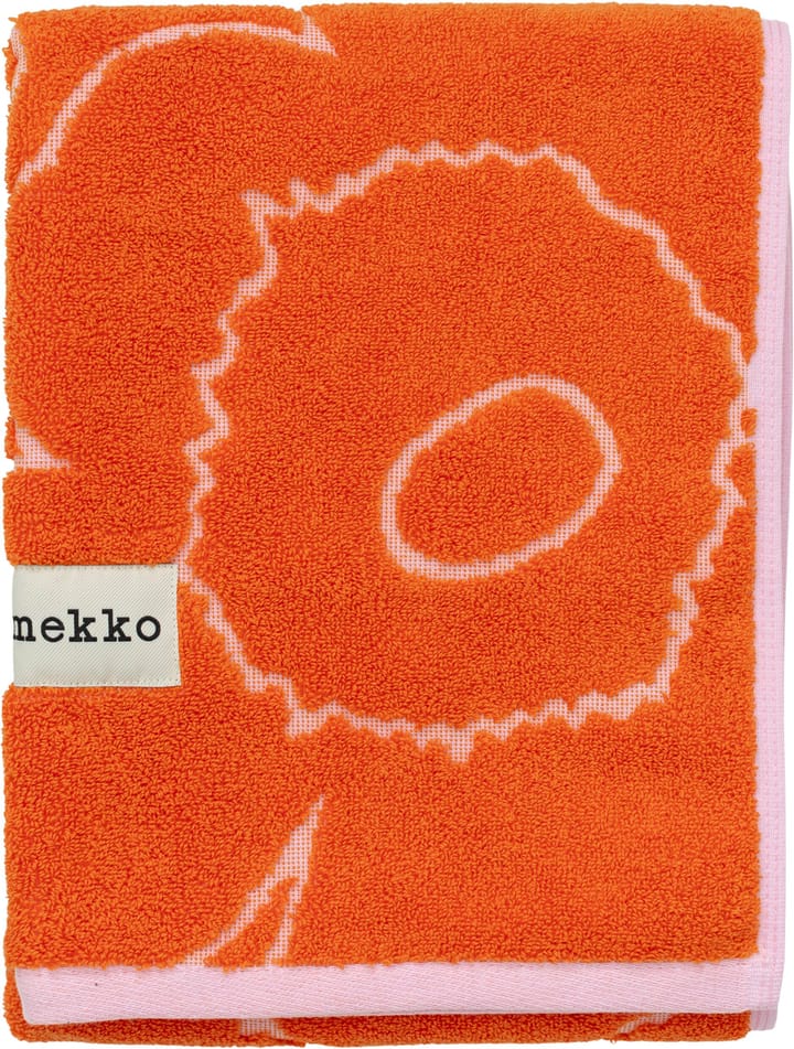 Piirto Unikko πετσέτα 50x100 cm - Burnt orange-pink - Marimekko