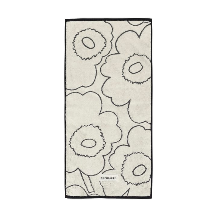 Piirto Unikko πετσέτα 50x100 cm - Ivory-black - Marimekko