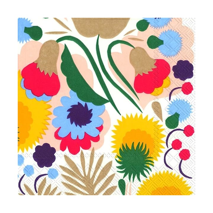 Χαρτοπετσέτα Pikkukellukka 33x33 cm 20-pack - Multi - Marimekko