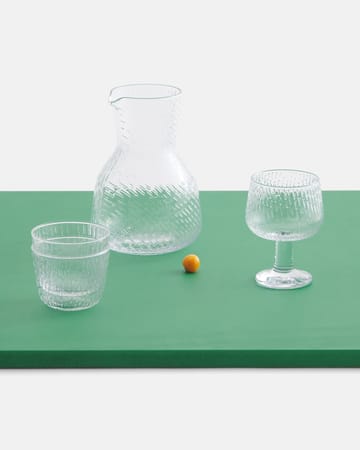 Syksy γυάλινη καράφα 1,5 l - Clear - Marimekko