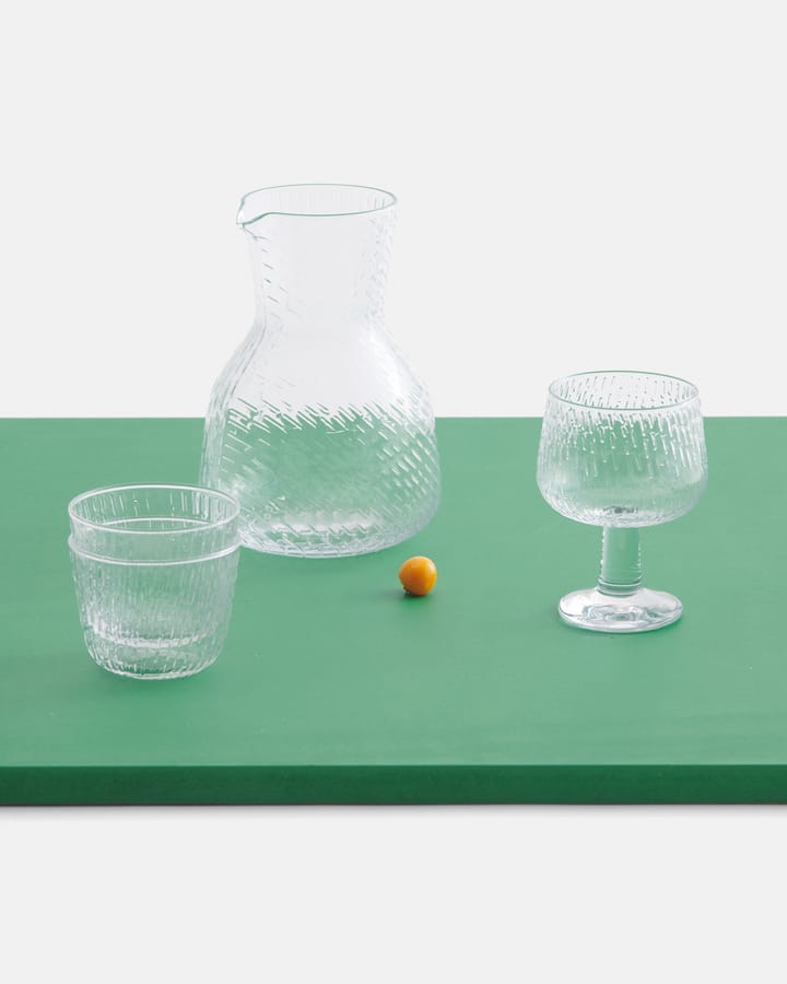 Syksy γυάλινη καράφα 1,5 l, Clear Marimekko