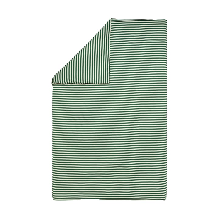 Tasaraita παπλωματοθήκη 150x210 cm - Off white-dark green - Marimekko