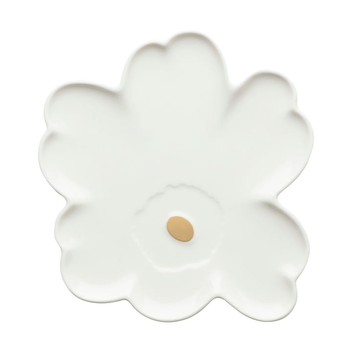 Πιατάκι Unikko 13 cm 2 τεμάχια, Terra-white-gold Marimekko