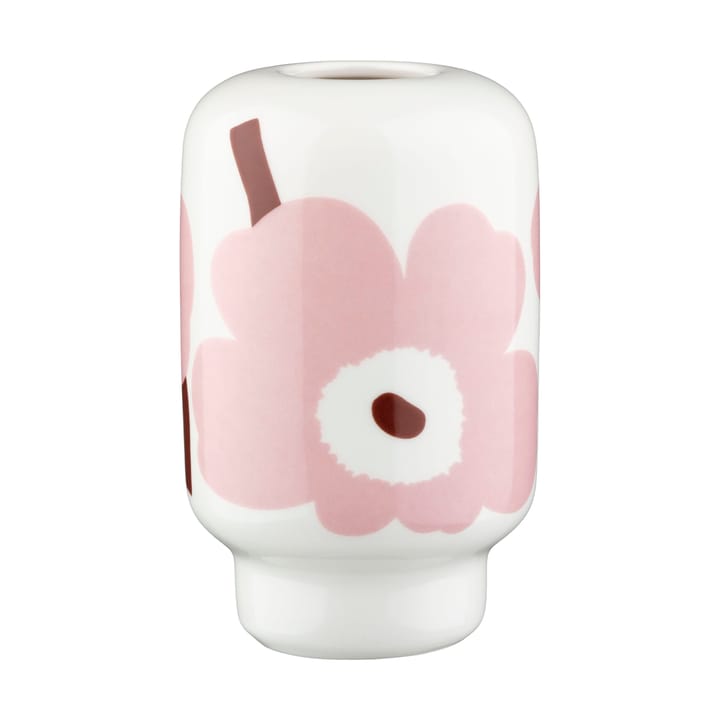 Βάζο Unikko 14 εκ. - White-light pink-chestnut - Marimekko