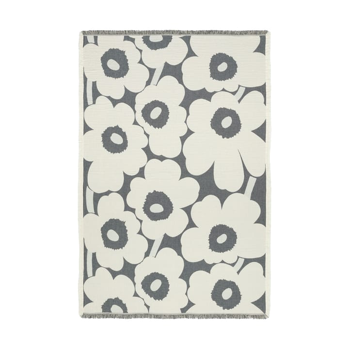 Unikko κουβέρτα 150x220 cm, Off white-charcoal-sand Marimekko