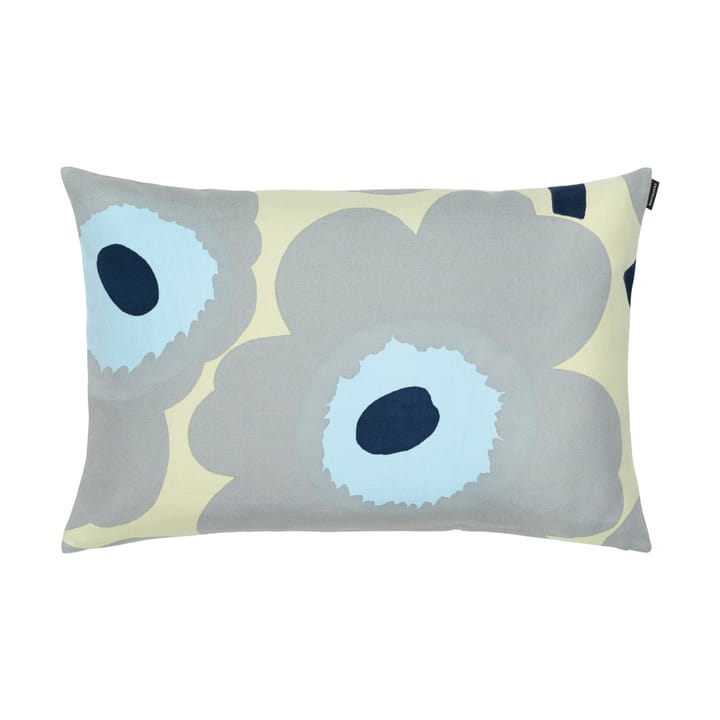 Unikko κάλυμμα μαξιλαριού 40x60 cm - Sand-grey-light blue-dark blue - Marimekko