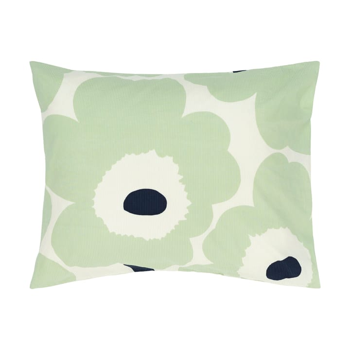 Μαξιλαροθήκη Unikko 50x60 εκ. - Off white-sage-dark blue - Marimekko