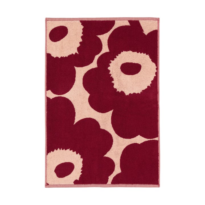 Unikko πετσέτα 50x70 cm, Pink-dark cherry Marimekko