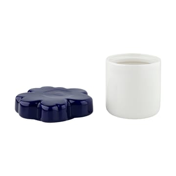 Βάζο Unikko 60η επέτειος Ø6.5x15.5 cm - White-d. blue - Marimekko