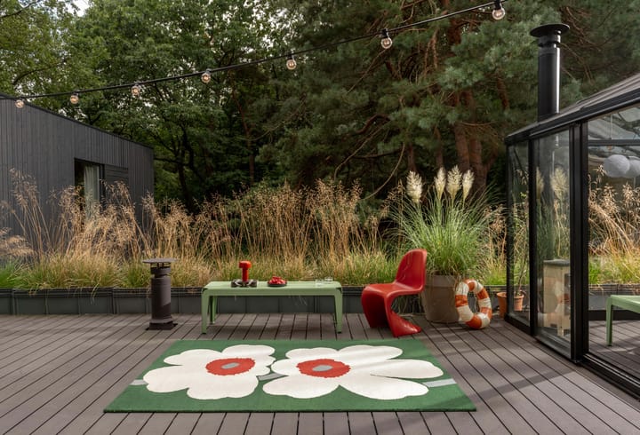 Unikko 60th Anniversary φουντωτό πλαστικό χαλί - 200x280 cm - Marimekko