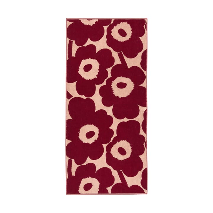 Unikko πετσέτα μπάνιου 70x150 cm, Pink-dark cherry Marimekko