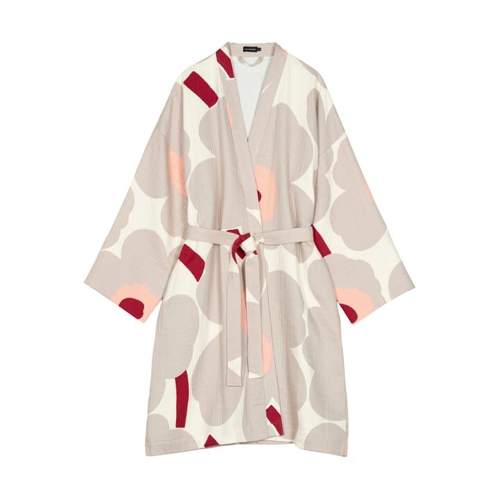 Unikko μπουρνούζι - Powder-grey-cherry-pink, L - Marimekko