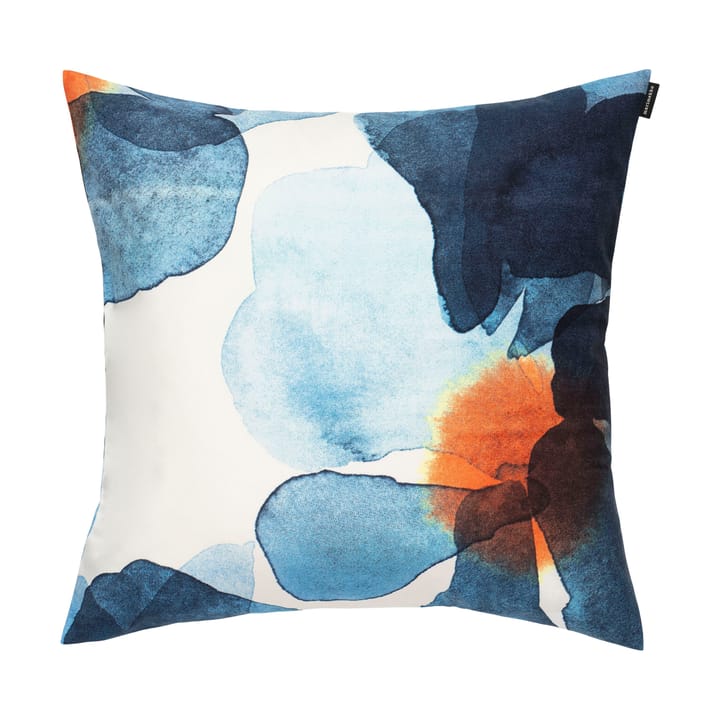 Valssi μαξιλαροθήκη 50x50 cm - White-dark blue-orange - Marimekko