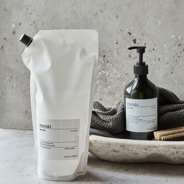 Ανταλλακτικό υγρό σαπούνι χεριών Meraki 1000 ml - Linen dew - Meraki