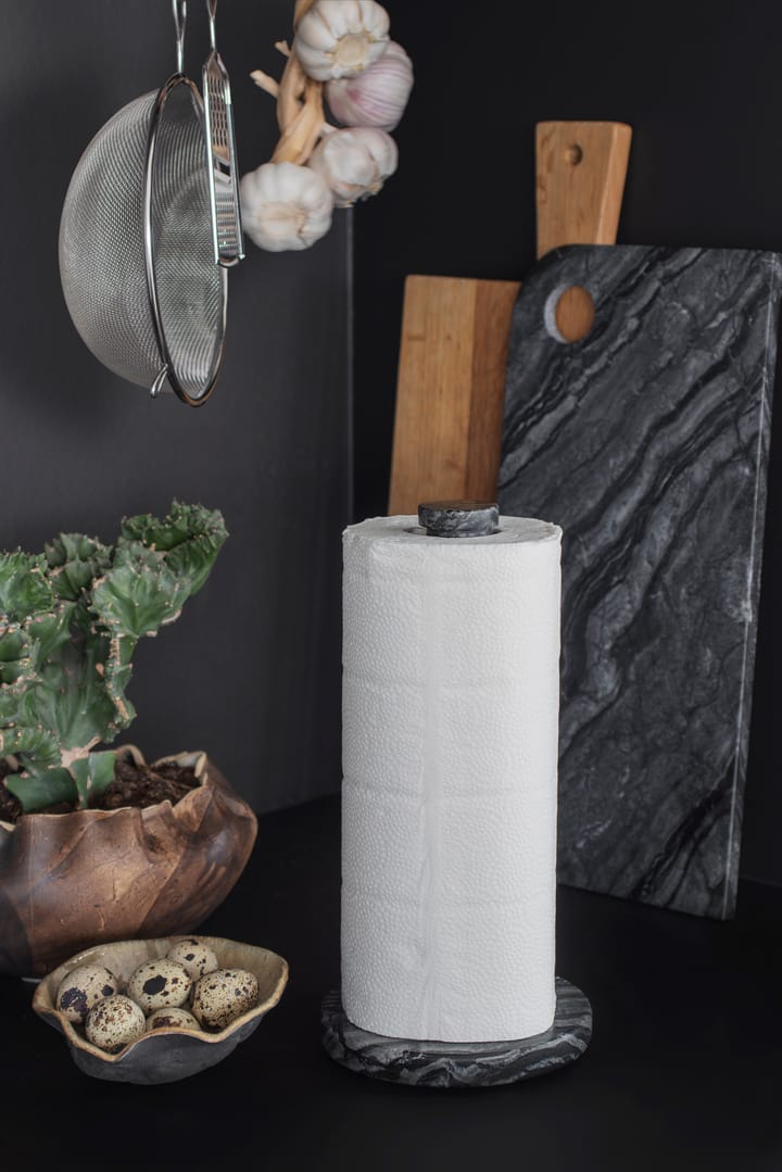 Marble βάση χαρτιού κουζίνας, Black-grey Mette Ditmer