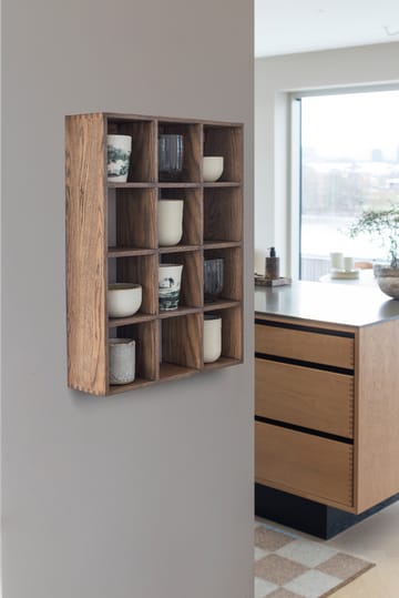 Ράφι τοίχου Showcase 40x53 cm - Dark oiled oak - Mette Ditmer