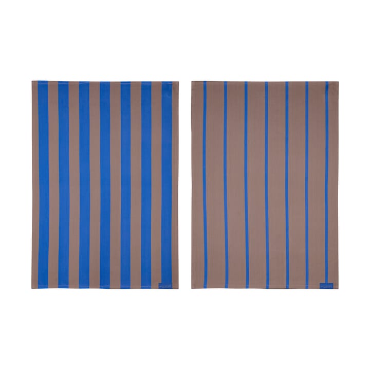 Πετσέτα κουζίνας Stripes 50x70 cm 2-pack - Blush - Mette Ditmer