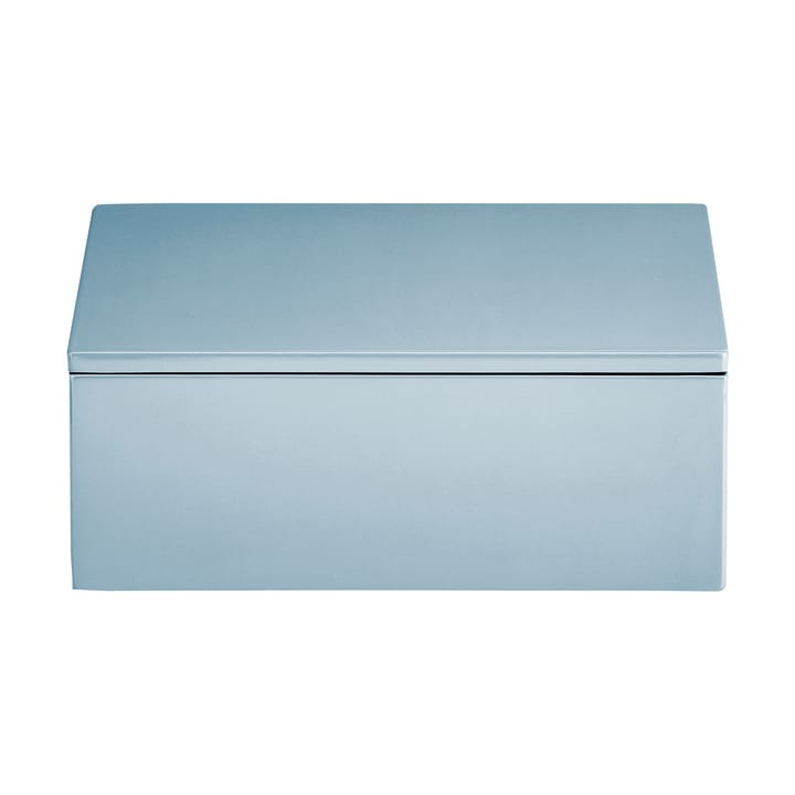 Lux λακαρισμένο κουτί αποθήκευσης 19x19x7 εκ. - Powder blue - Mojoo