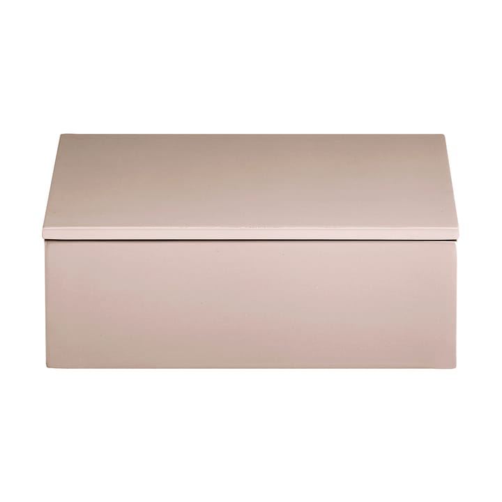 Lux λακαρισμένο κουτί αποθήκευσης 19x19x7 εκ. - Powder rose - Mojoo