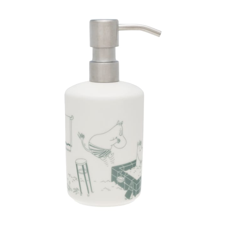 Αντλία σαπουνιού Moomin - Bath time green-white - Moomin Arabia