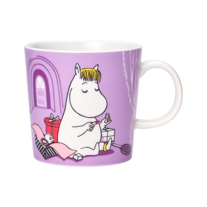 Moomin παιδικά σκεύη γεύματος, Μοβ της Snorkmaiden Moomin Arabia