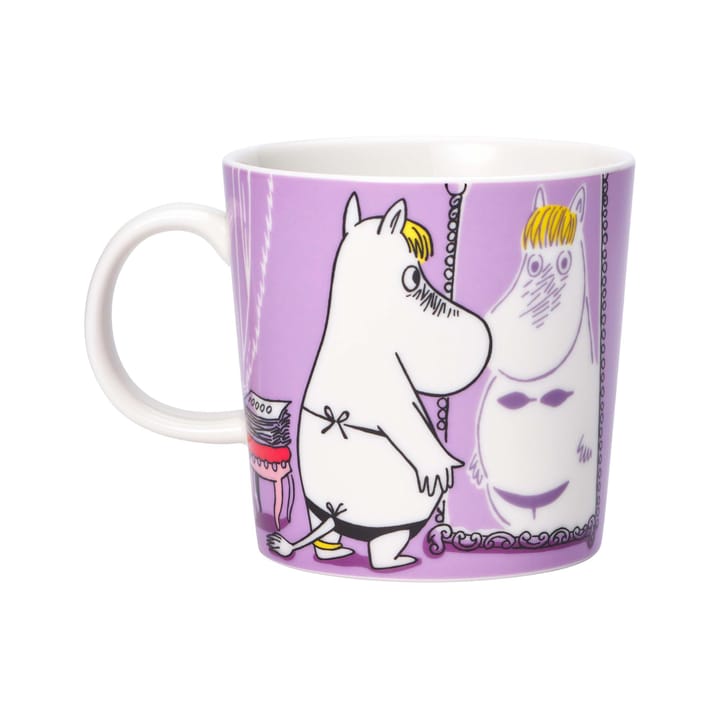 Moomin παιδικά σκεύη γεύματος, Μοβ της Snorkmaiden Moomin Arabia