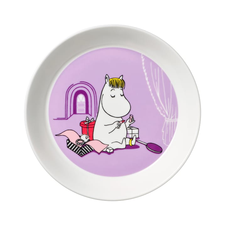 Snorkmaiden Moomin πιάτο μοβ - μοβ - Moomin Arabia