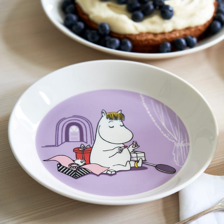 Snorkmaiden Moomin πιάτο μοβ, μοβ Moomin Arabia