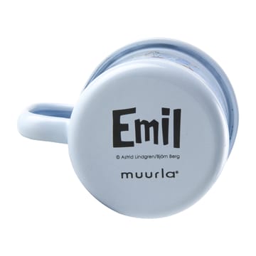 Emil in Lönneberga κούπα από σμάλτο 1,5 dl - Light blue - Muurla