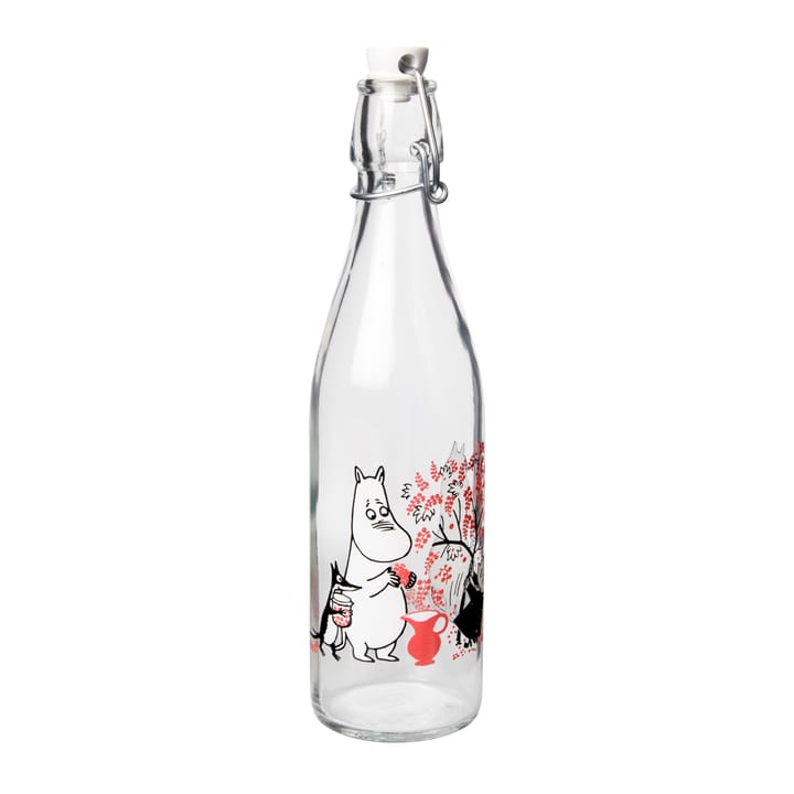 Moomin γυάλινο μπουκάλι 0,5 l, Μούρα Muurla