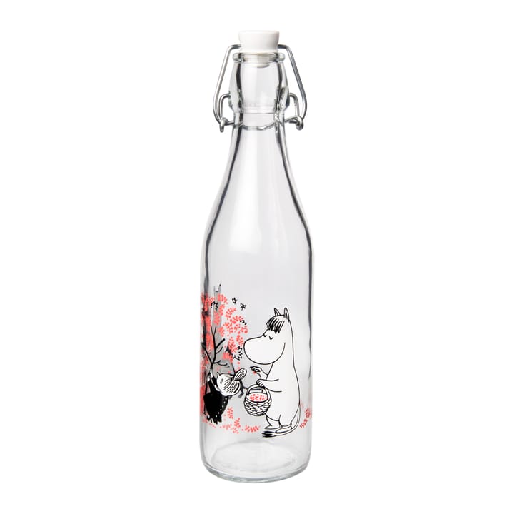 Moomin γυάλινο μπουκάλι 0,5 l, Μούρα Muurla