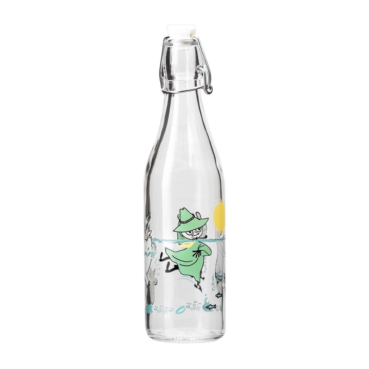 Moomin γυάλινο μπουκάλι 0,5 l, Διασκέδαση στο νερό Muurla