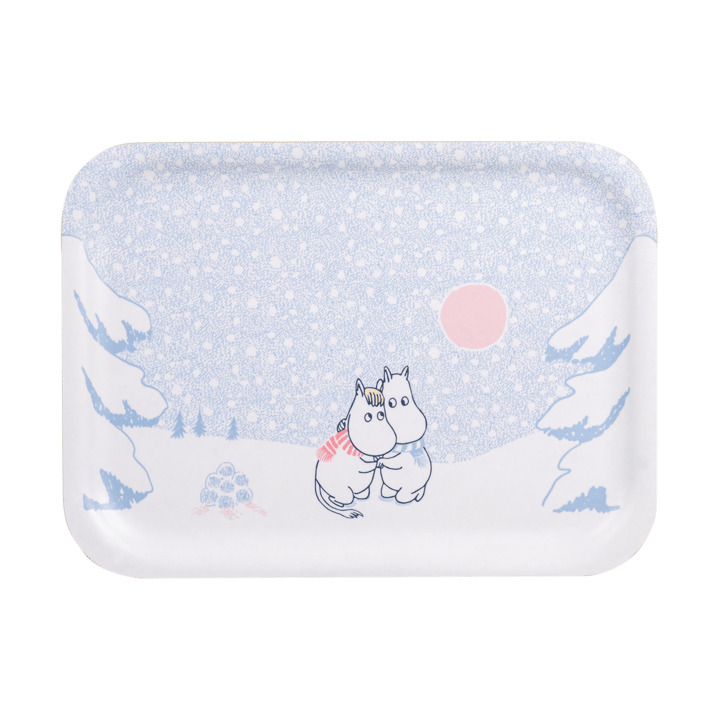 Moomin δίσκος 20x27 cm - Let it snow - Muurla