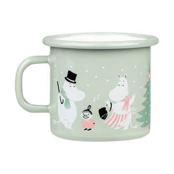 Moomin εμαγιέ κούπα 25 cl - Festive spirits - Muurla