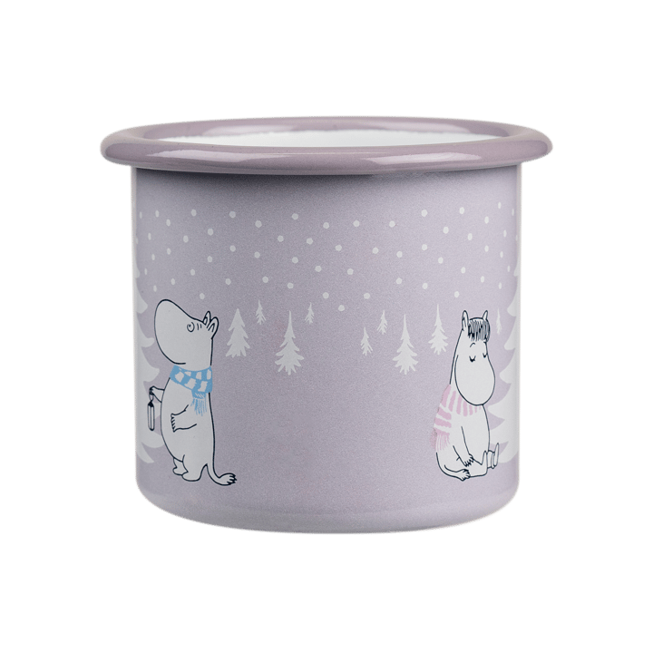 Moomin εμαγιέ κούπα 25 cl - Snowfall - Muurla