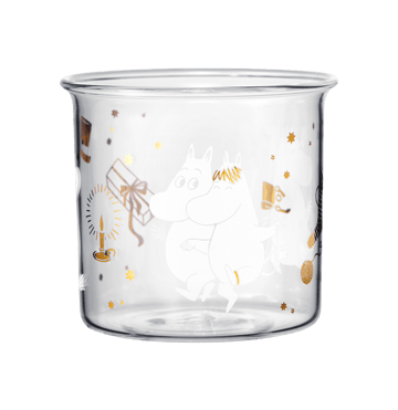 Moomin γυάλινη κούπα 35 cl - Sparkling stars - Muurla