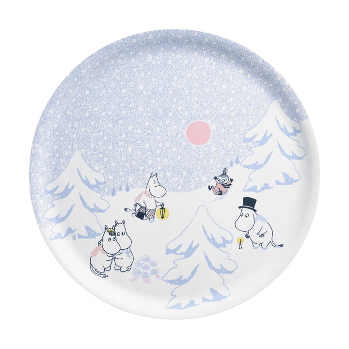 Moomin δίσκος Ø35 cm - Let it snow - Muurla