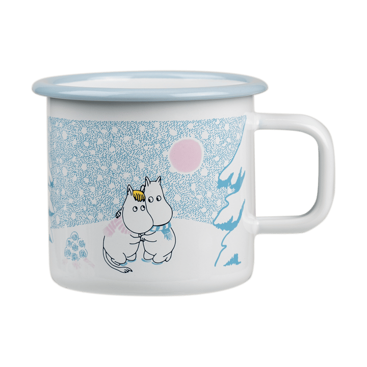 Moomin εμαγιέ κούπα 37 cl - Let it snow - Muurla