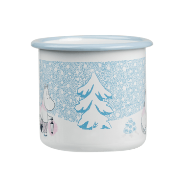 Moomin εμαγιέ κούπα 37 cl - Let it snow - Muurla