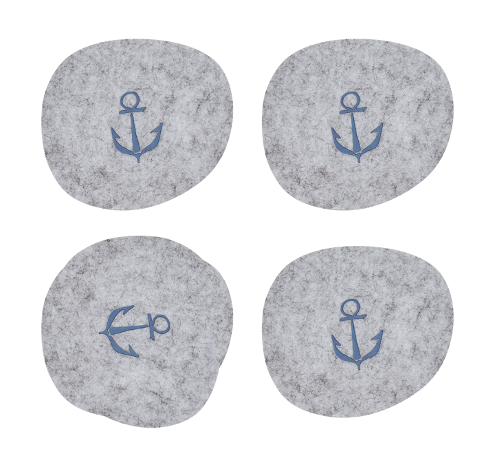 Moomin coasters 9,5x11 εκ. 4 τεμάχια, Sailors Muurla