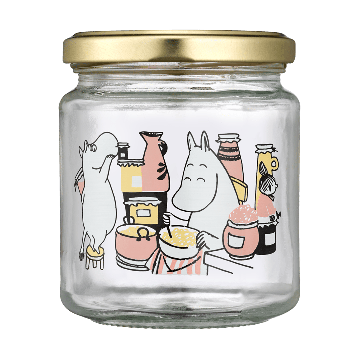 Mumin γυάλινο βάζο 30 cl, Jam Muurla