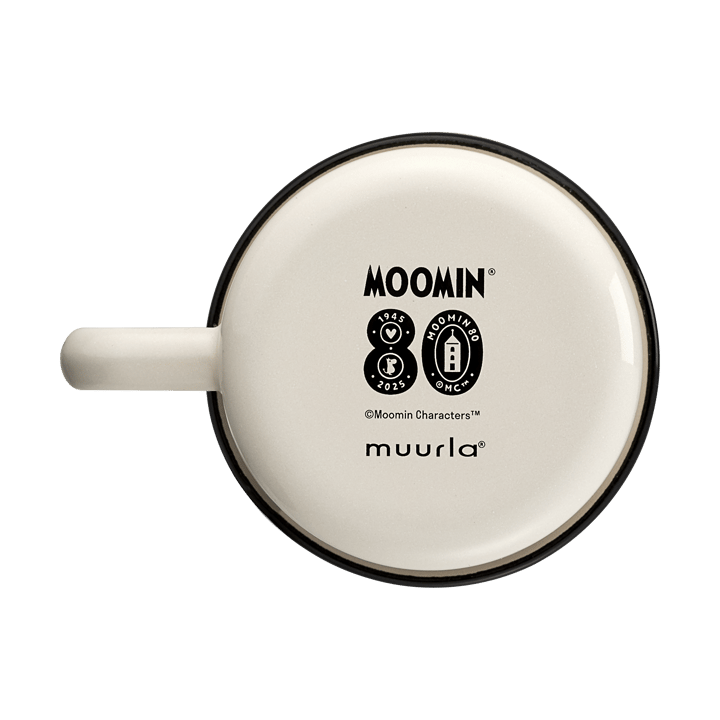 Κούπα σμάλτου Mumin 80 37 cl, Άσπρο Muurla