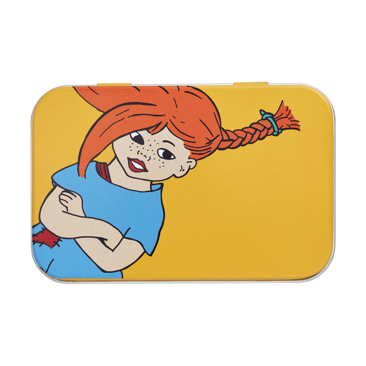 Pippi μεταλλικό κουτί 10x6,5x3 εκ., The Strongest Girl Muurla