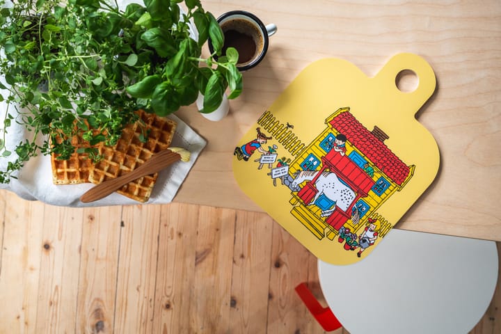 Pippi Chop & Serve κοπτική σανίδα 25x32 εκ., Villa Villekulla Muurla