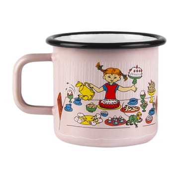 Pippi's birthday enamel κούπα 3.7 dl - Ροζ - Muurla