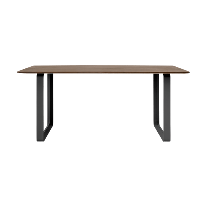 Τραπεζαρία 70/70 170x85 εκ, Solid smoked oak-Black Muuto