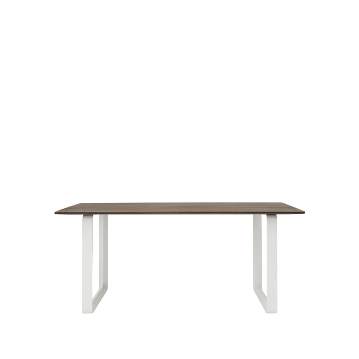 Τραπεζαρία 70/70 170x85 εκ - Solid smoked oak-White - Muuto