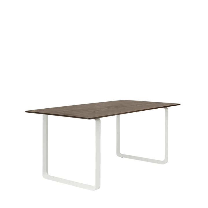 Τραπεζαρία 70/70 170x85 εκ - Solid smoked oak-White - Muuto