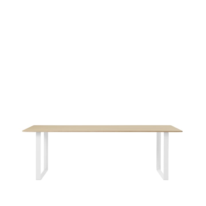 Τραπεζαρία 70/70 225x90 cm - Oak venner-Plywood-White - Muuto