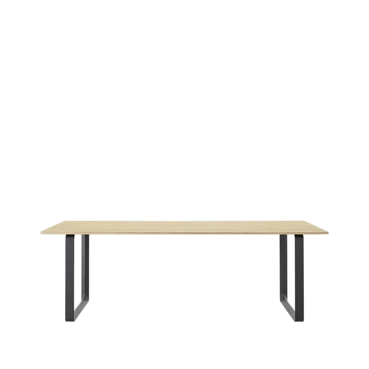 Τραπεζαρία 70/70 225x90 cm - Solid oak-Black - Muuto